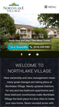 Mobile Screenshot of northlakevillageapartments.com